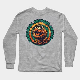 Emotional Support Animal --- Muppets Long Sleeve T-Shirt